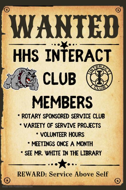 Interact Members Wanted